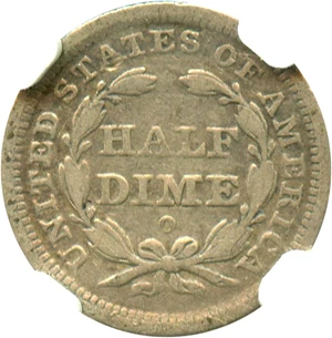 image for: 1840-O H10c NGC VF20 (Drapery) Better Date