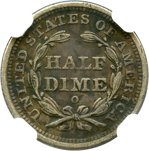 image for: 1840-O H10c NGC XF40 (Drapery)