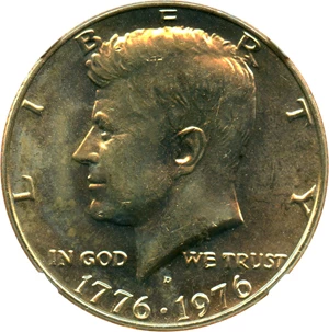 image for: 1976-1976-D 50c NGC MS65 (Clad)