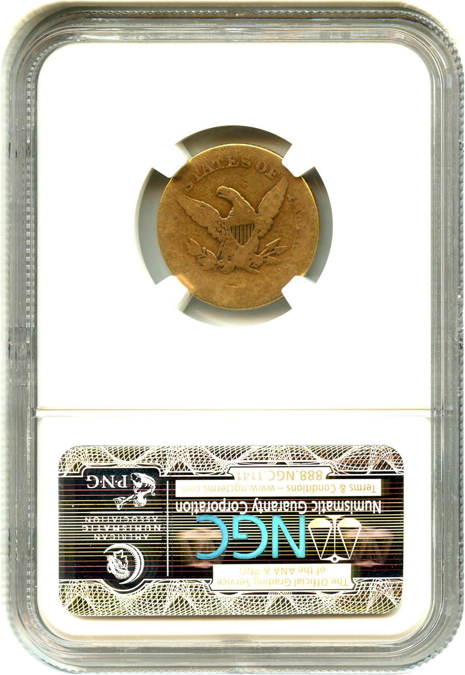 image for: 1865-S $5 NGC AG-3 - Affordable Scarce S-Mint
