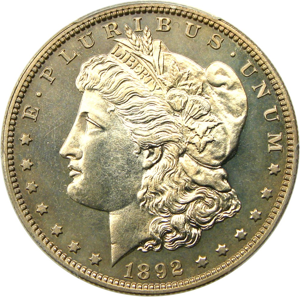 image for: 1892 $1 PCGS Proof 63 - Super Coin for the Grade