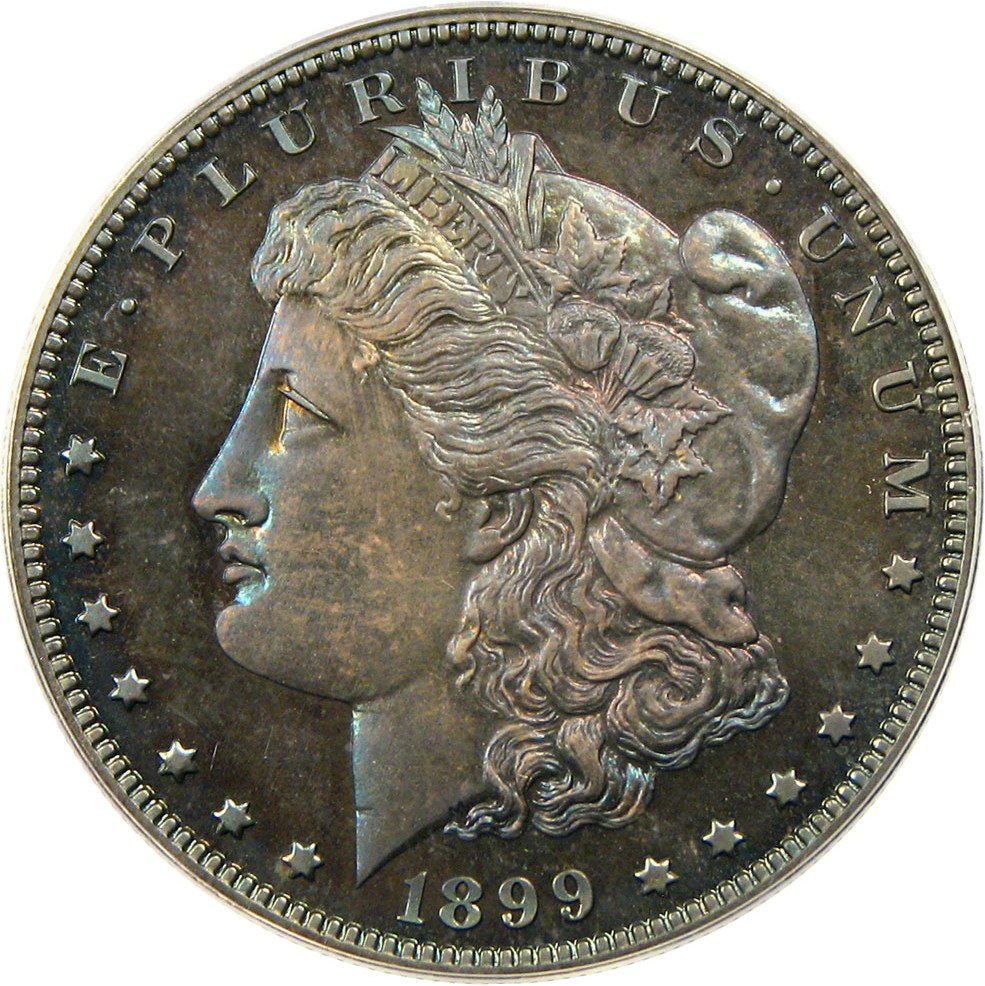 image for: 1899 $1 PCGS/CAC Proof 65