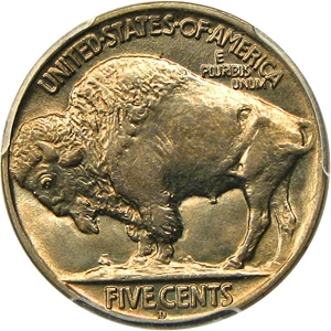 image for: 1917-D 5c PCGS MS66