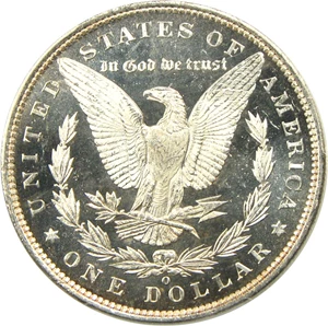 image for: 1888-O $1 PCGS MS65 DMPL - Superb Gem with Deep Mirrors