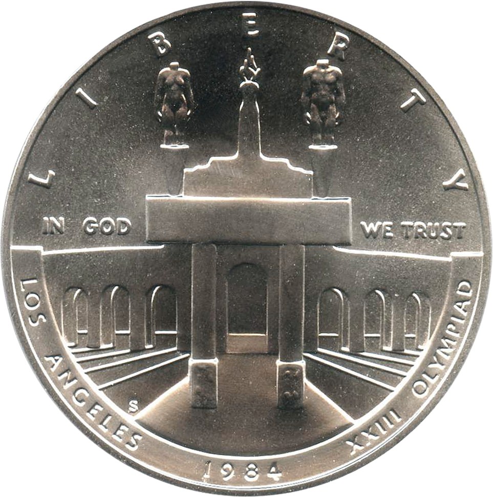 image for: 1984-S Olympic $1 PCGS MS69 - No Reserve!