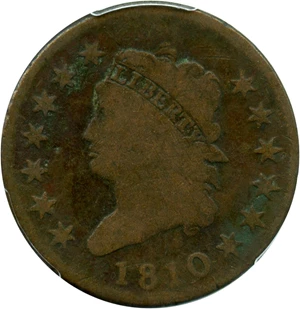 image for: 1810 1c PCGS Good-4 - No Reserve!