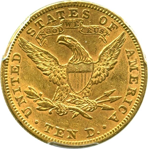 image for: 1888 $10 PCGS MS60 - No Reserve!
