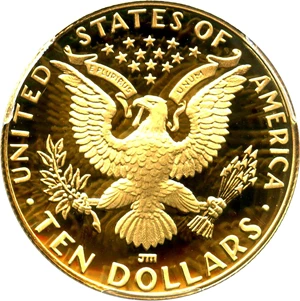 image for: 1984-P Olympic $10 PCGS Proof 69 DCAM - No Reserve!