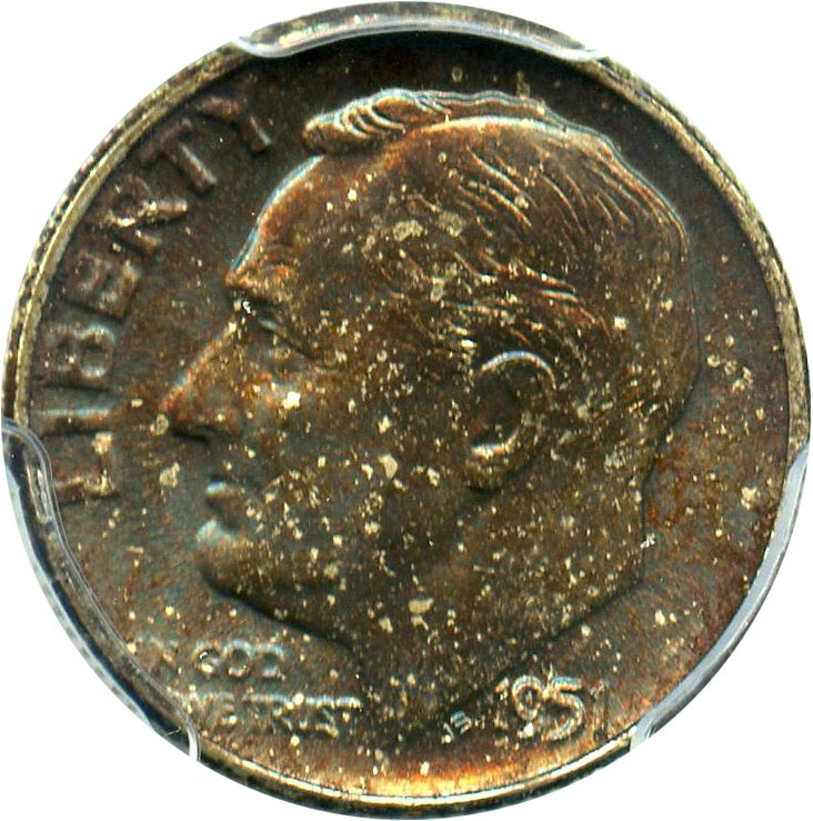 image for: 1951 10c PCGS MS66 - No Reserve!