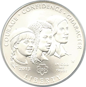 image for: 2013-W Girl Scouts $1 PCGS MS69