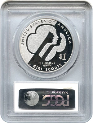 image for: 2013-W Girl Scouts $1 PCGS Proof 69 DCAM - No Reserve!