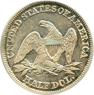 image for: 1848 50c PCGS XF40