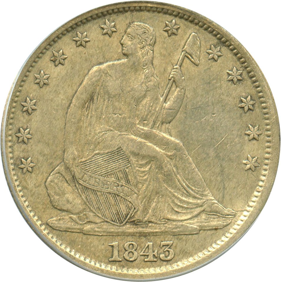 image for: 1843-O 50c PCGS XF40