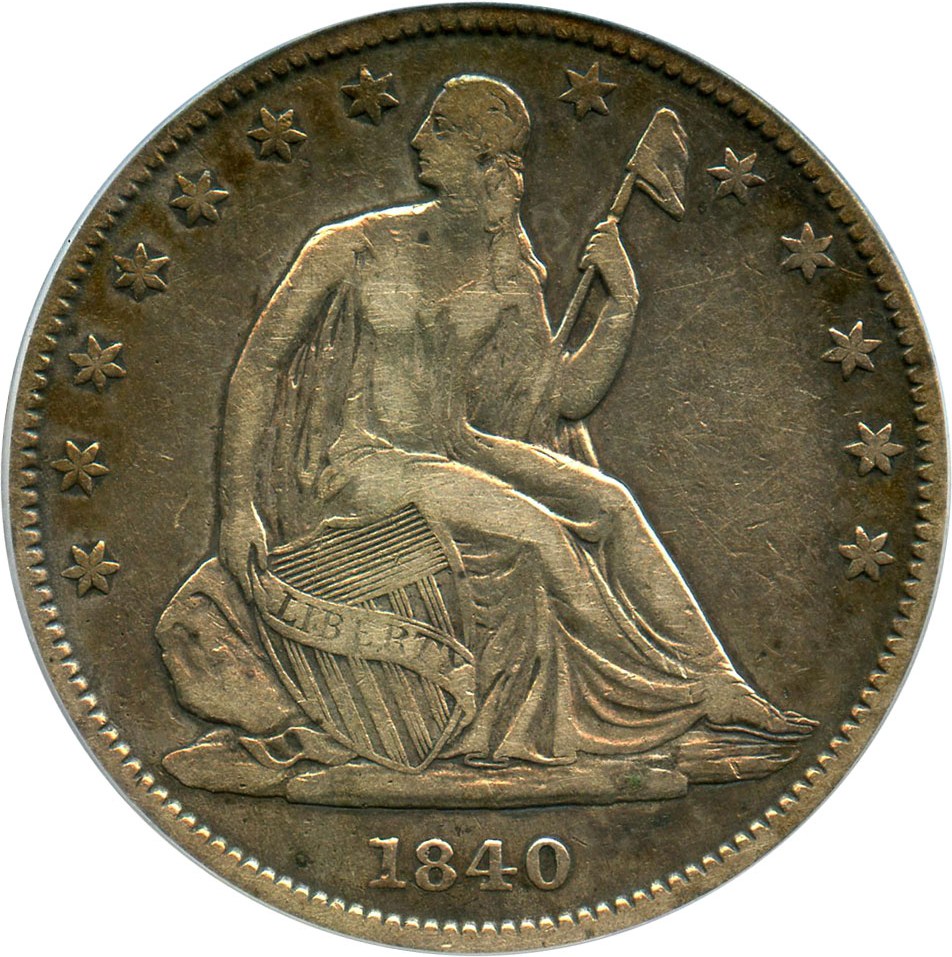 image for: 1840-O 50c PCGS VF25