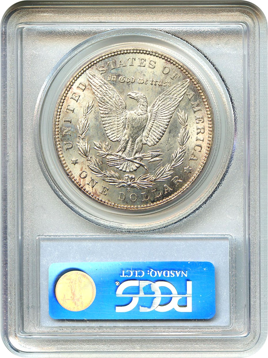 image for: 1896-S $1 PCGS MS63 (VAM-5, S/S) Key S-Mint Morgan Dollar