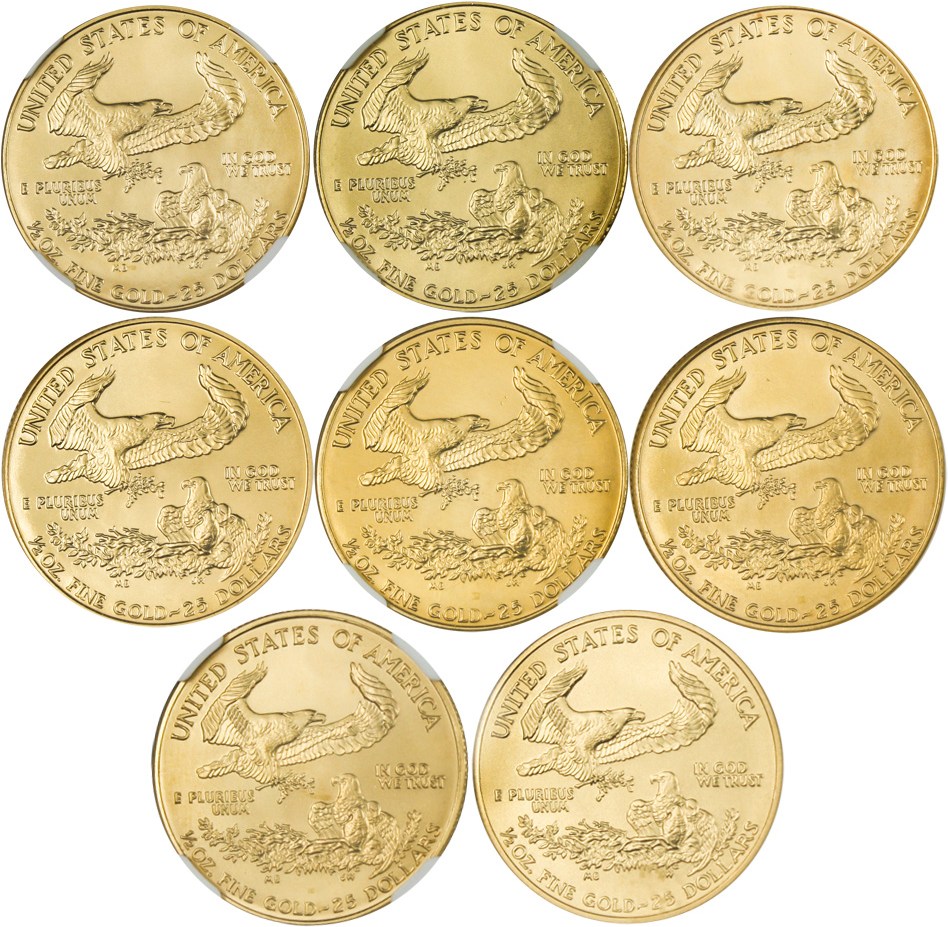 image for: 1988 Gold Eagle $25 NGC MS69 - No Reserve!