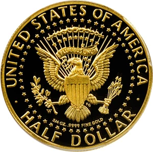 image for: 2014-W JFK 50th Anniversary Gold 50c PCGS PR69 DCAM - No Reserve!
