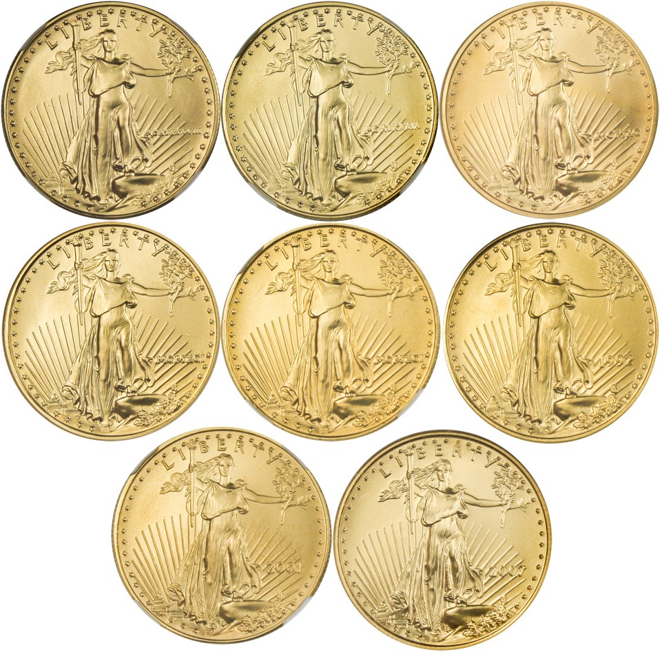 image for: 1988 Gold Eagle $25 NGC MS69 - No Reserve!