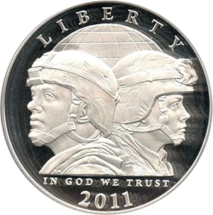 image for: 2011-P United States Army $1 PCGS Proof 69 DCAM - No Reserve!