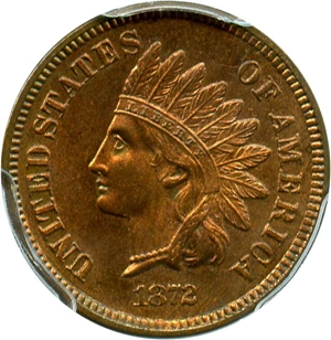 image for: 1872 1c PCGS Proof 63 RB