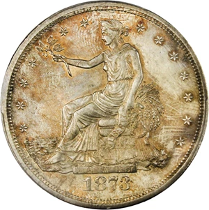 image for: 1873-S Trade$ PCGS MS62