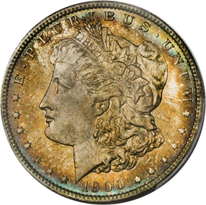 image for: 1900-O $1 PCGS/CAC MS67