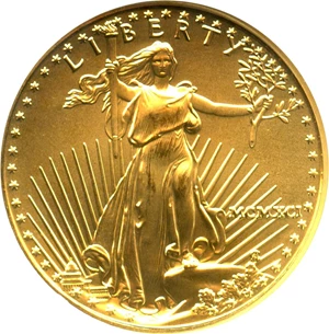 image for: 1991 Gold Eagle $25 NGC MS69 - No Reserve!