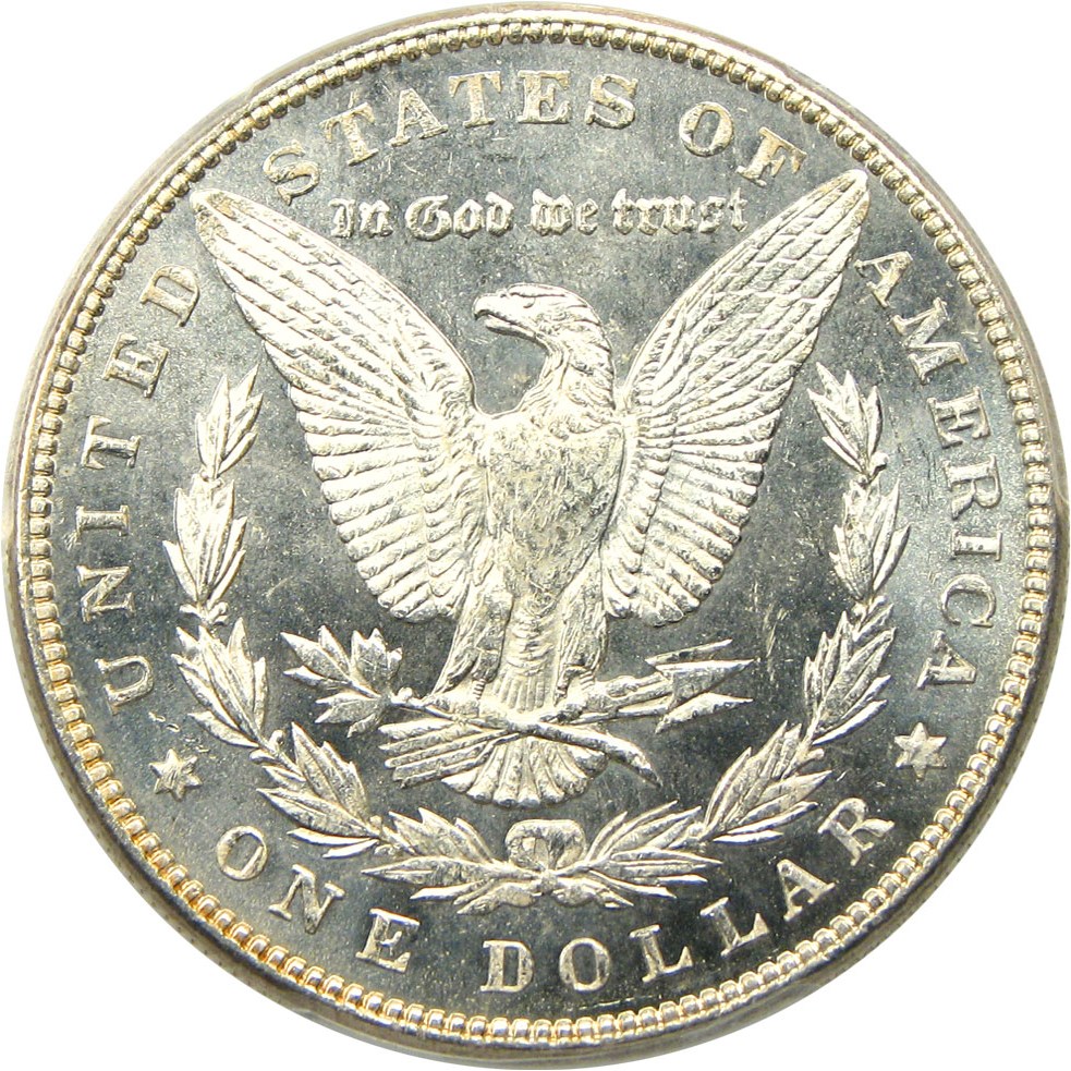 image for: 1887/6 $1 PCGS MS66 PL