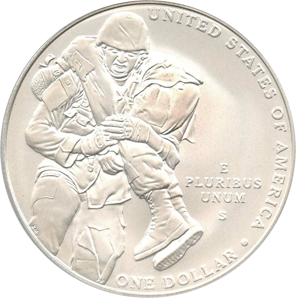 image for: 2011-S Medal of Honor $1 PCGS MS69 - No Reserve!