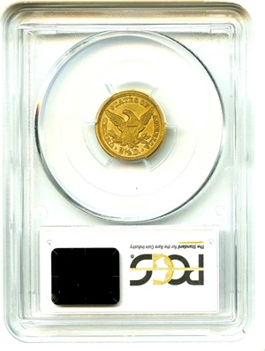 image for: 1846-C $2 1/2 PCGS XF45 - Desirable Charlotte Gold Quarter Eagle