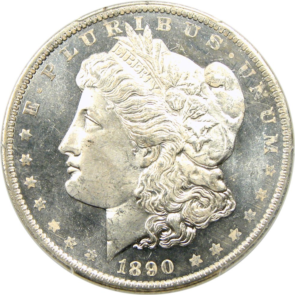 image for: 1890-O $1 PCGS MS65 PL - Underrated Gem Prooflike from New Orleans