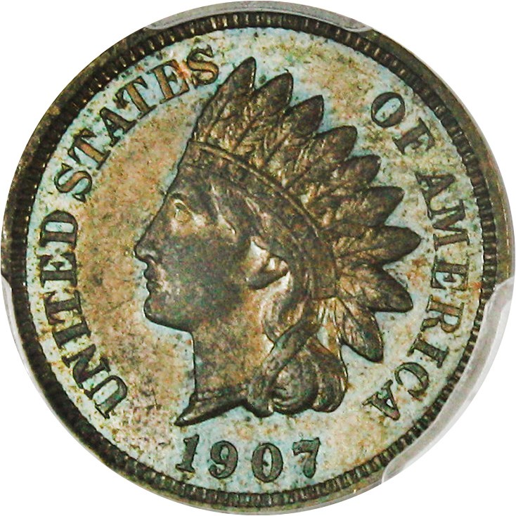 image for: 1907 1c PCGS Proof 62 BN