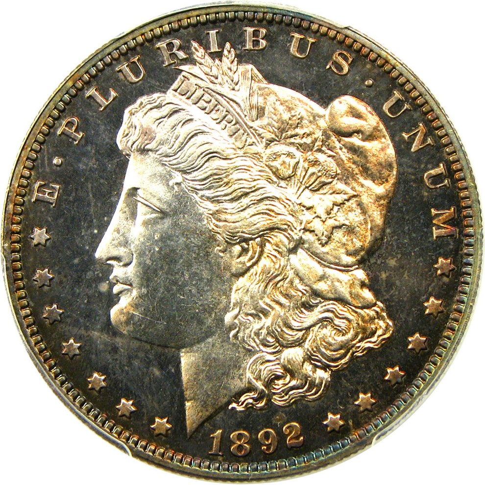 image for: 1892 $1 PCGS/CAC Proof 65
