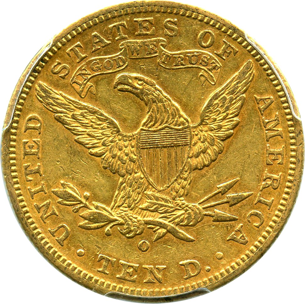 image for: 1897-O $10 PCGS/CAC AU55 - No Reserve!