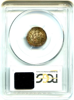image for: 1951-S 10c PCGS MS68 - Awesome Gem with Colorful Toning