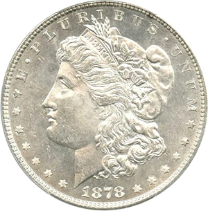 image for: 1878 7TF $1 PCGS MS63 PL (Reverse of 1878)