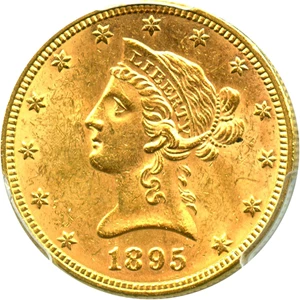 image for: 1895 $10 PCGS MS62 - No Reserve!
