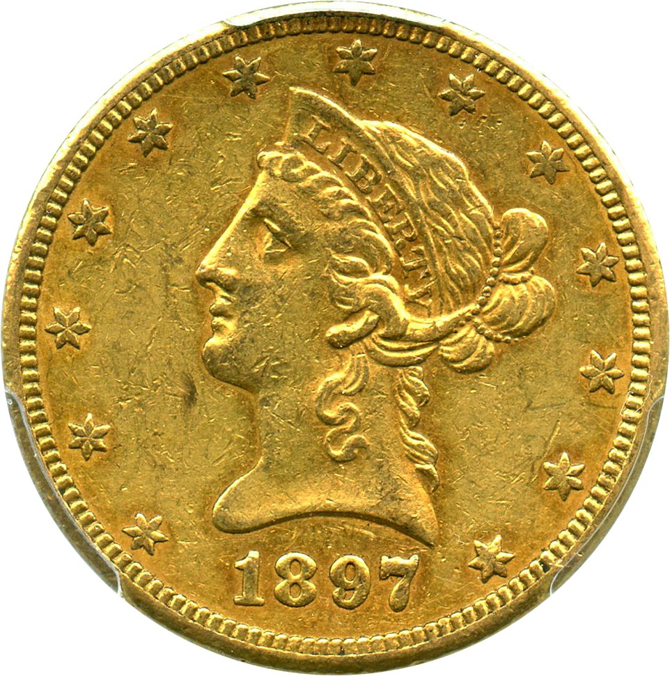 image for: 1897-O $10 PCGS/CAC AU55 - No Reserve!