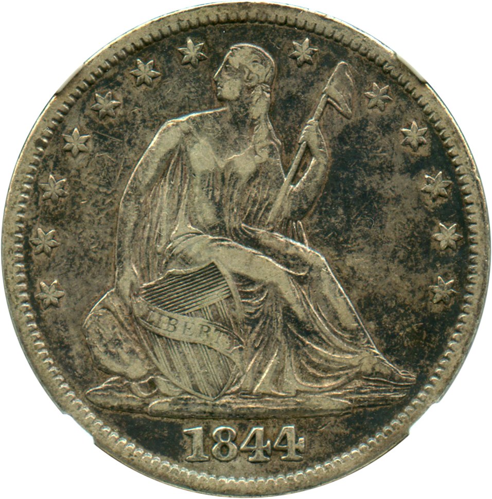 image for: 1844 50c NGC VF30