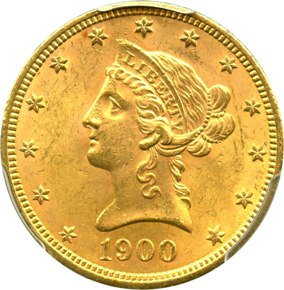 image for: 1900 $10 PCGS/CAC MS63 - No Reserve!