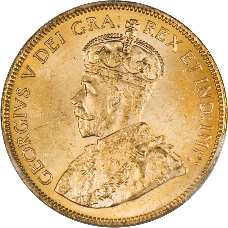 image for: 1914 Canada $10 PCGS MS63 - Bank of Canada Gold Reserve Hoard Coin