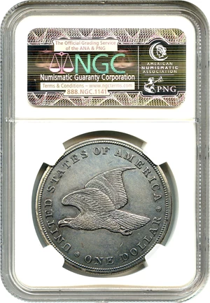 image for: 1839 Gobrecht $1 NGC Proof 55 (Judd-104) Popular & Rare