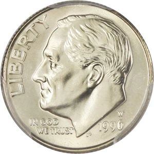 image for: 1996-W 10c PCGS MS67 FB