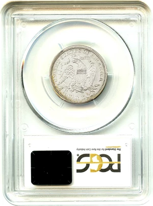 image for: 1867 25c PCGS XF45- No Reserve!