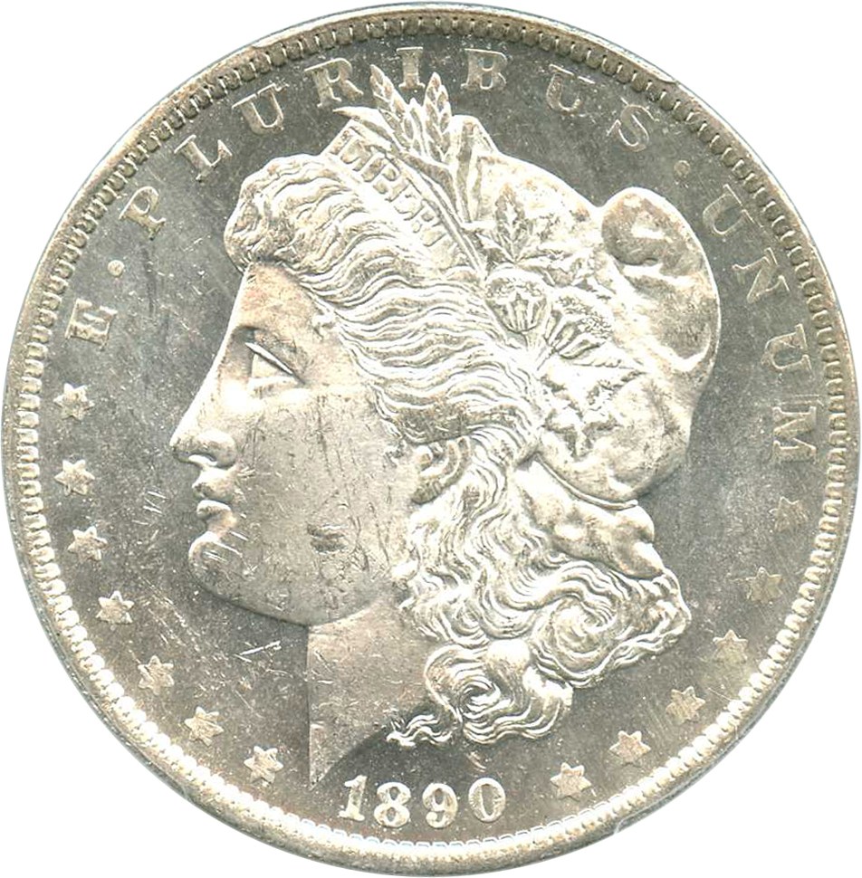 image for: 1890-O $1 PCGS MS63 DMPL