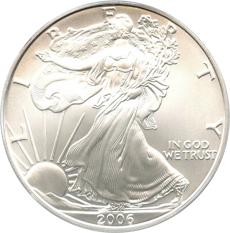 image for: 2006-W Silver Eagle $1 PCGS MS69 - No Reserve!
