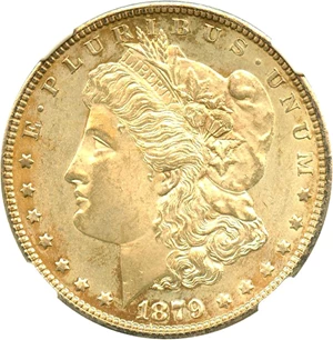 image for: 1879-S $1 NGC MS65 (Reverse of 1878) - No Reserve!