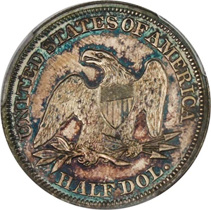 image for: 1858 50c PCGS Proof 65