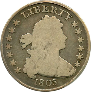 image for: 1803 $1 PCGS Good-4 (Small 3, B-4, BB-254)