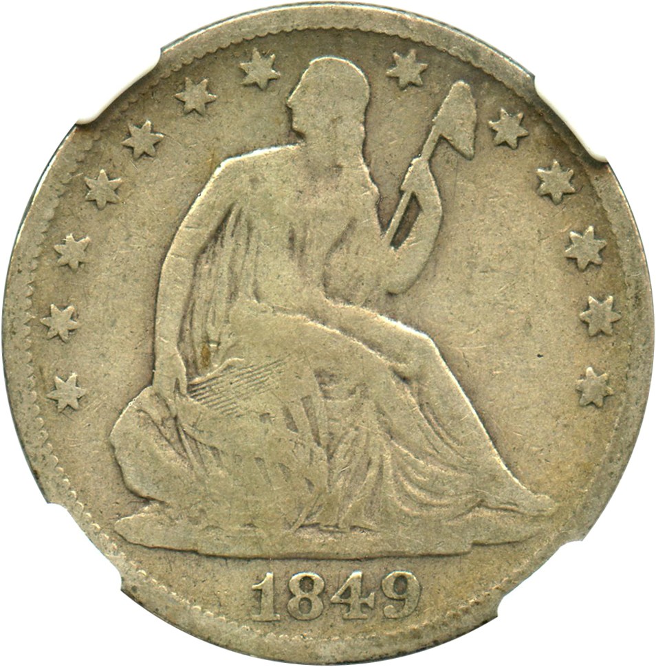 image for: 1849-O 50c NGC VG-10